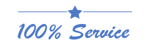 100% service
